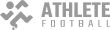 Logo of Athlete Football featuring a stylized figure in motion.